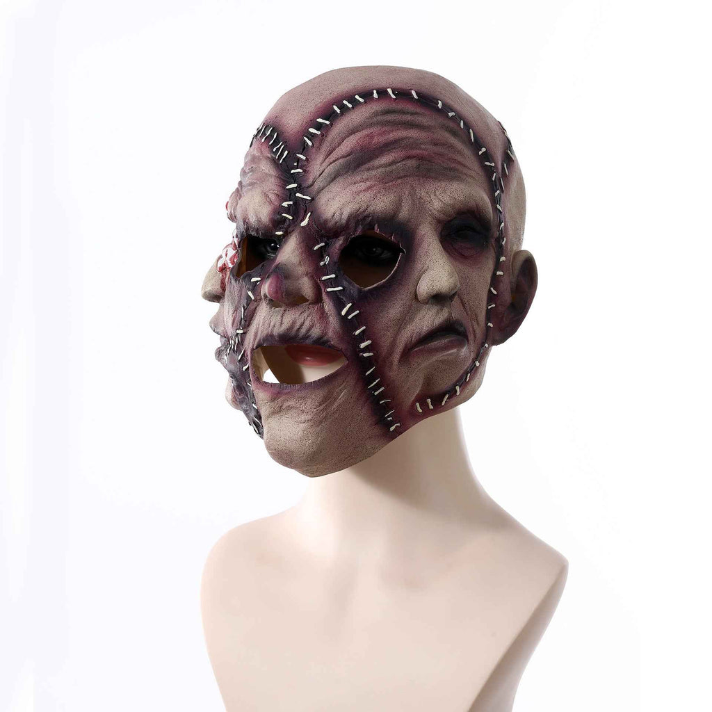 3-Sided Grimace Horror Mask – Latex Cosplay