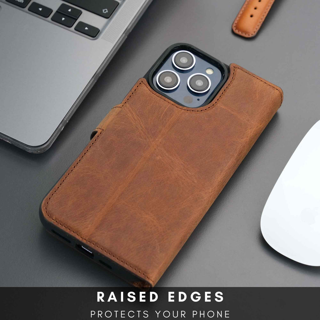 Casper iPhone 16 Pro Wallet Case Leather MagSafe - GoSavvyNow