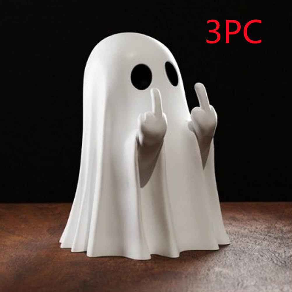 Cute Ghost Figurines – Halloween Shelf & Centerpiece Décor
