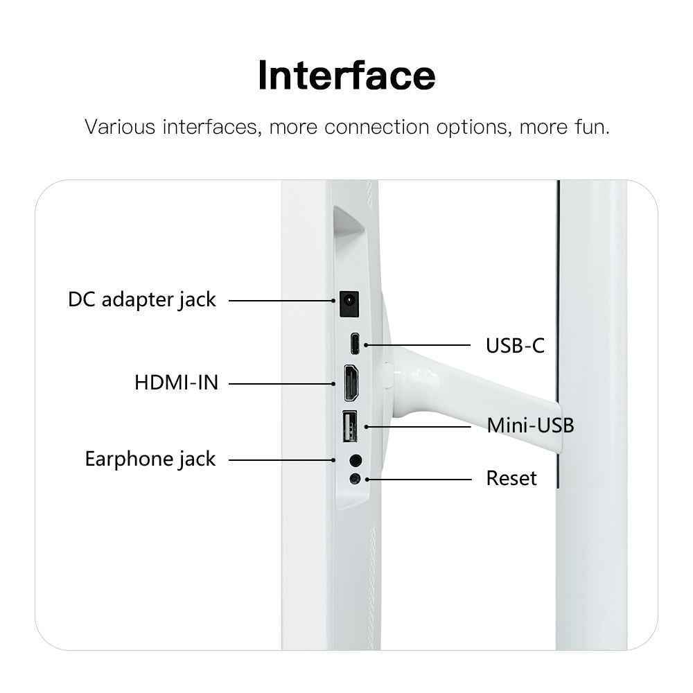 Portable 24 Inch Touch Screen Monitor