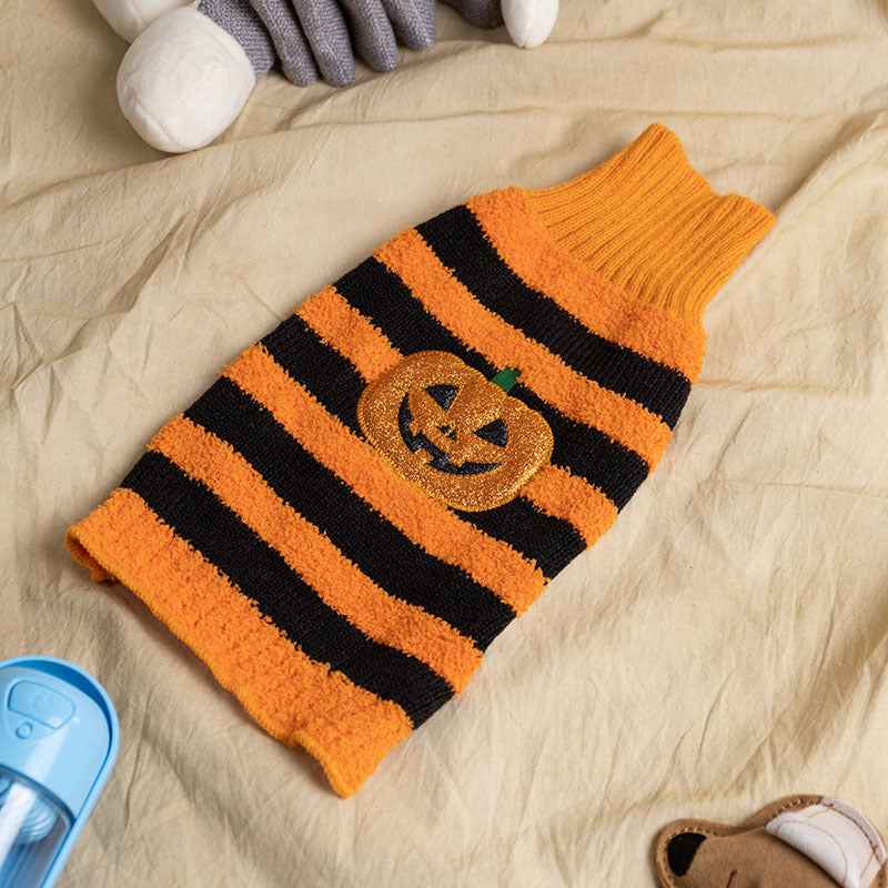 Halloween Dog Sweater – Warm Cosplay Costume