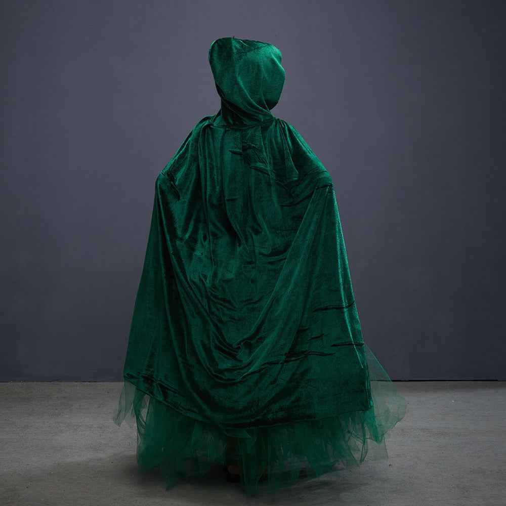 Girls Witch Costume with Broom