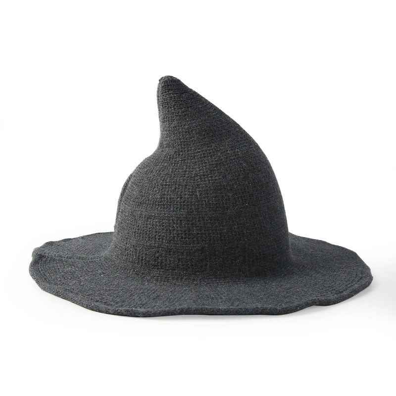 Hand-Painted Wool Witch Hat – Halloween