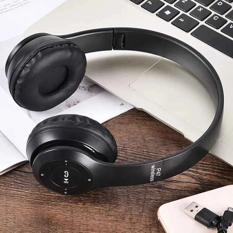 Premium Wireless Bluetooth 5.0 Over-Ear Headphones