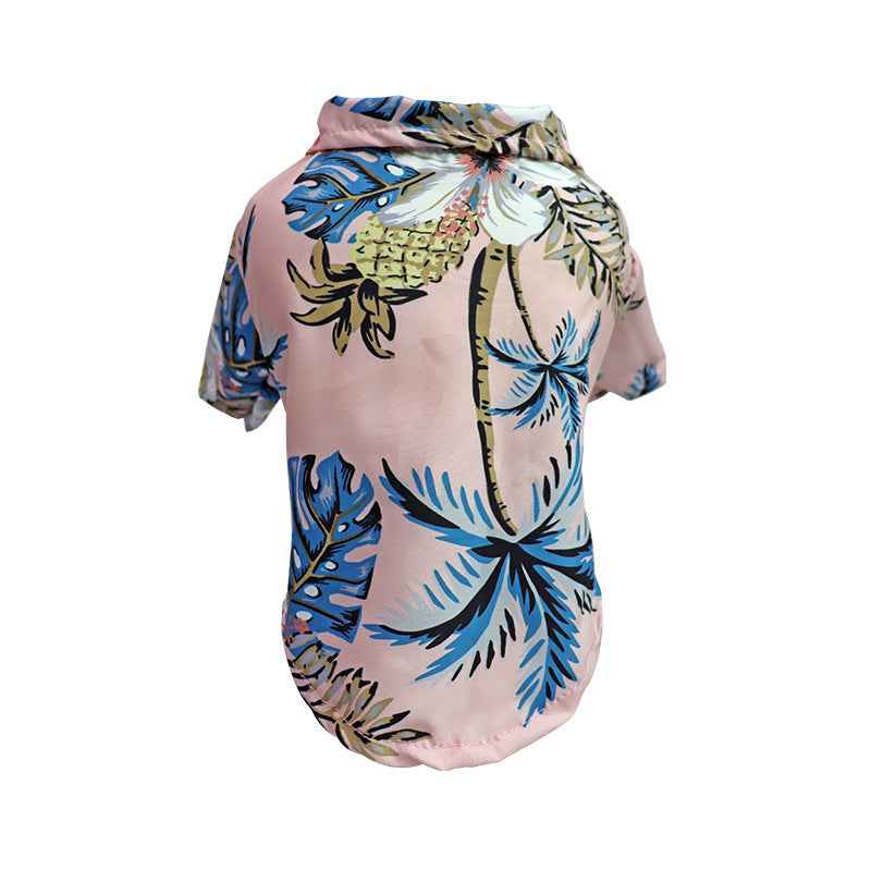 Hawaiian Chiffon Shirt – Dog & Cat Summer Clothes