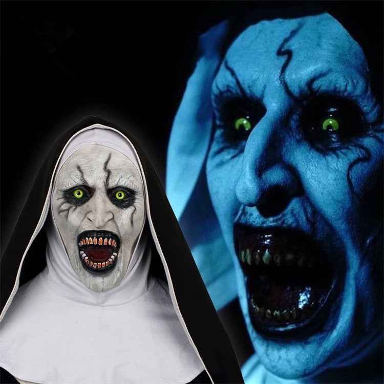 Glowing Horror Latex Head Mask – One Size