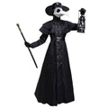 Plague Doctor Costume Set – Beak Mask, Hat & Gloves