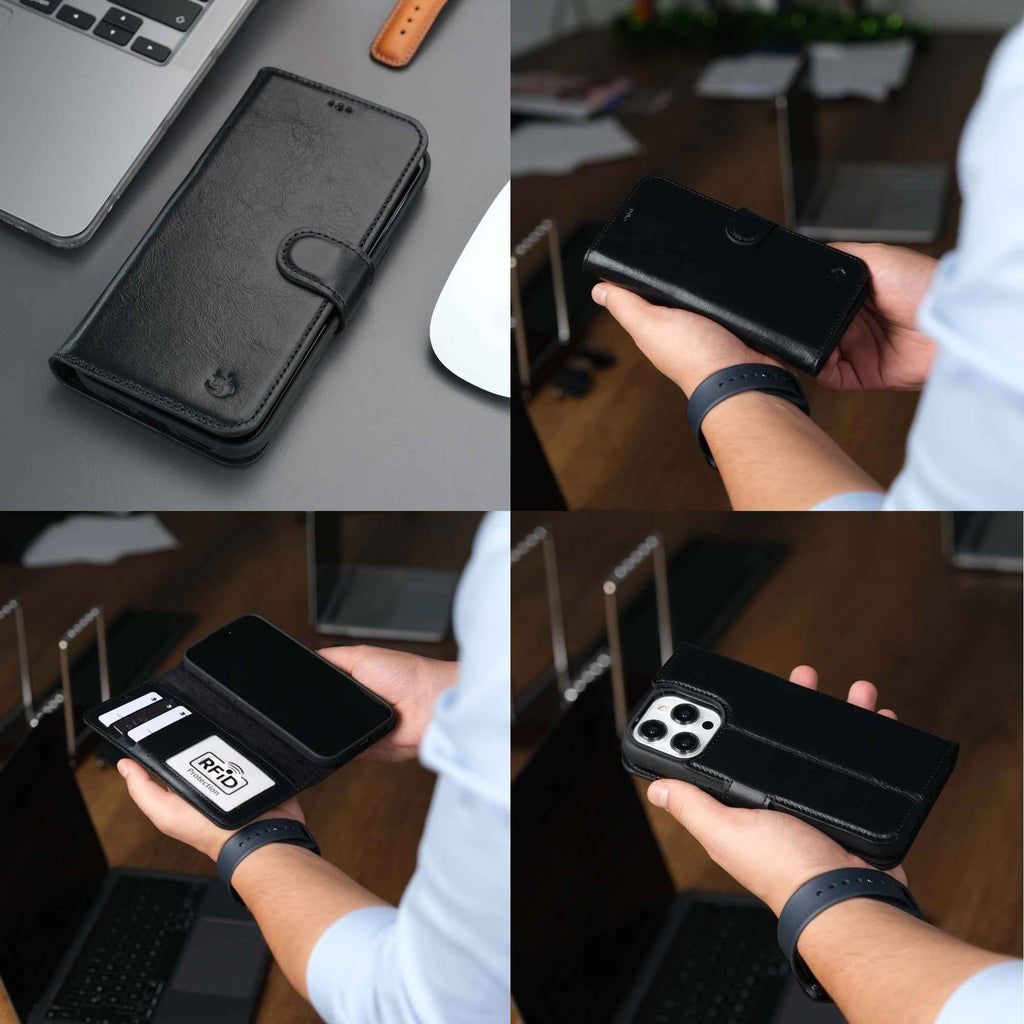 Casper iPhone 16 Pro Wallet Case Leather MagSafe - GoSavvyNow