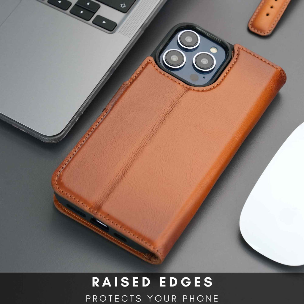 Casper iPhone 16 Pro Wallet Case Leather MagSafe - GoSavvyNow