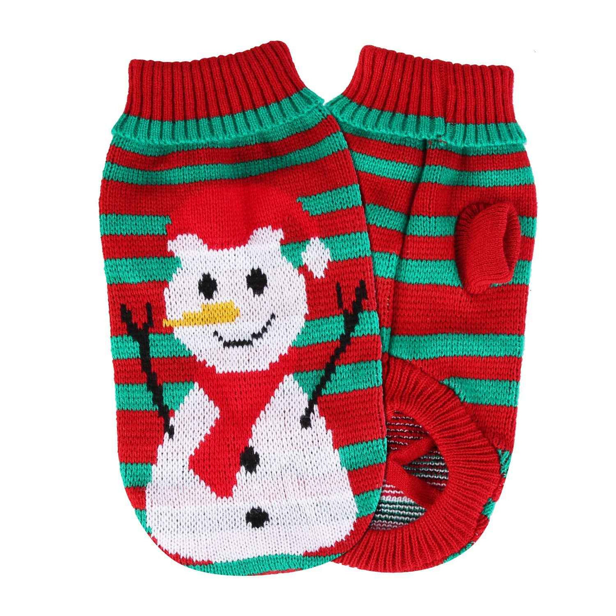 Pet Christmas Turtleneck Sweater – 2 Patterns, 4 Sizes