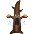LED Ghost Tree Inflatable Yard Decor