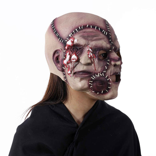 3-Sided Grimace Horror Mask – Latex Cosplay
