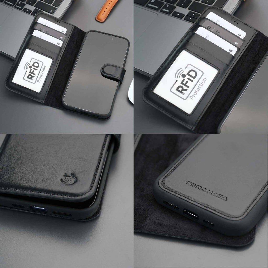 Casper iPhone 16 Pro Wallet Case Leather MagSafe - GoSavvyNow