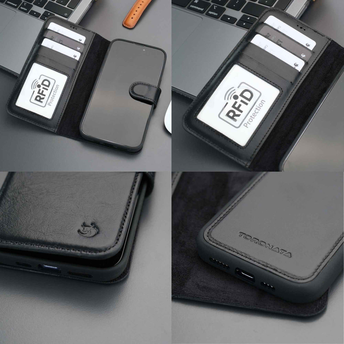 Casper iPhone 16 Pro Wallet Case Leather MagSafe - GoSavvyNow