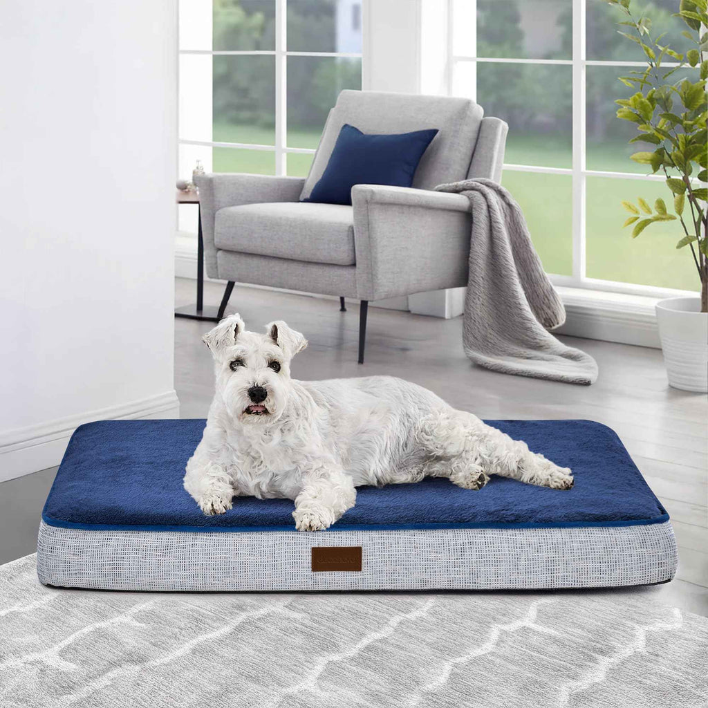 Orthopedic Dog Bed with Washable Cover, Non-Slip - GoSavvyNow