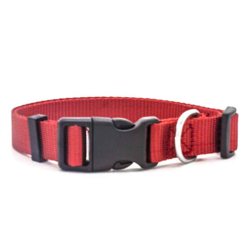 Adjustable Nylon Pet Collar – Quick-Release Buckle