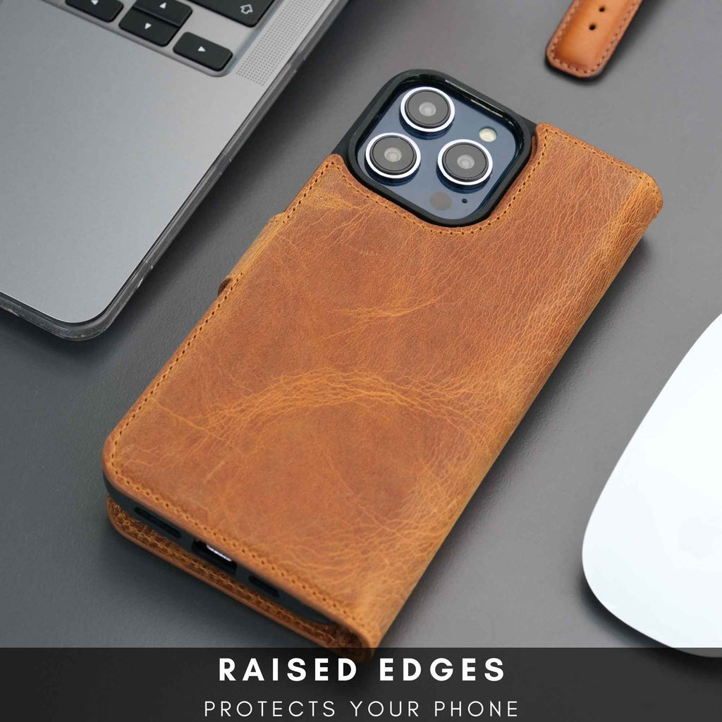 Casper iPhone 16 Pro Wallet Case Leather MagSafe - GoSavvyNow