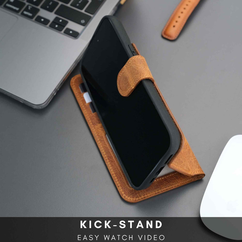 Casper iPhone 16 Pro Wallet Case Leather MagSafe - GoSavvyNow