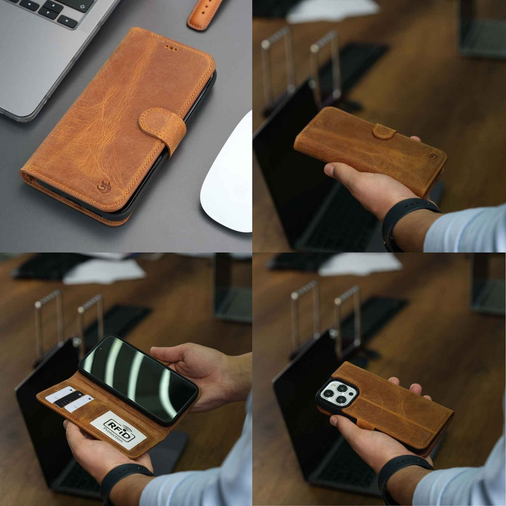 Casper iPhone 16 Pro Wallet Case Leather MagSafe - GoSavvyNow