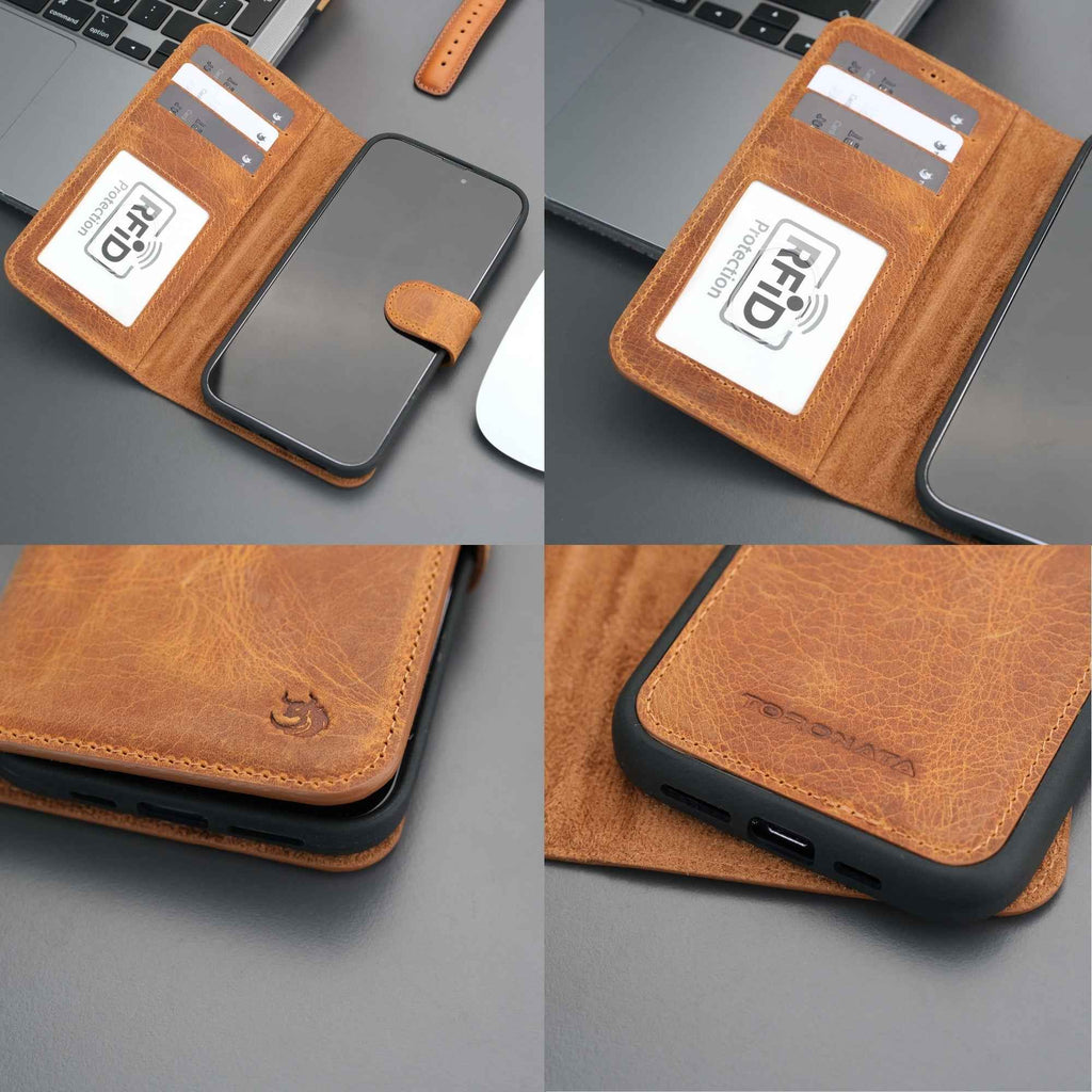 Casper iPhone 16 Pro Wallet Case Leather MagSafe - GoSavvyNow