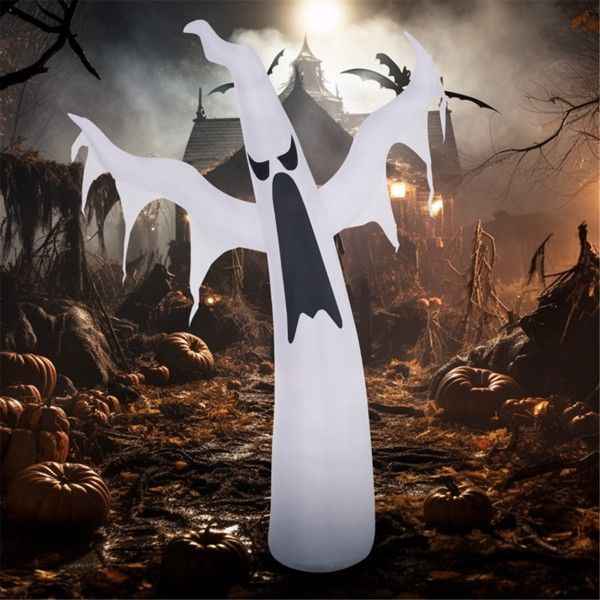 6 ft Dancing White Ghost – LED Inflatable Yard Decor