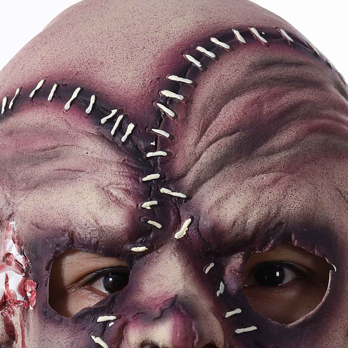 3-Sided Grimace Horror Mask – Latex Cosplay