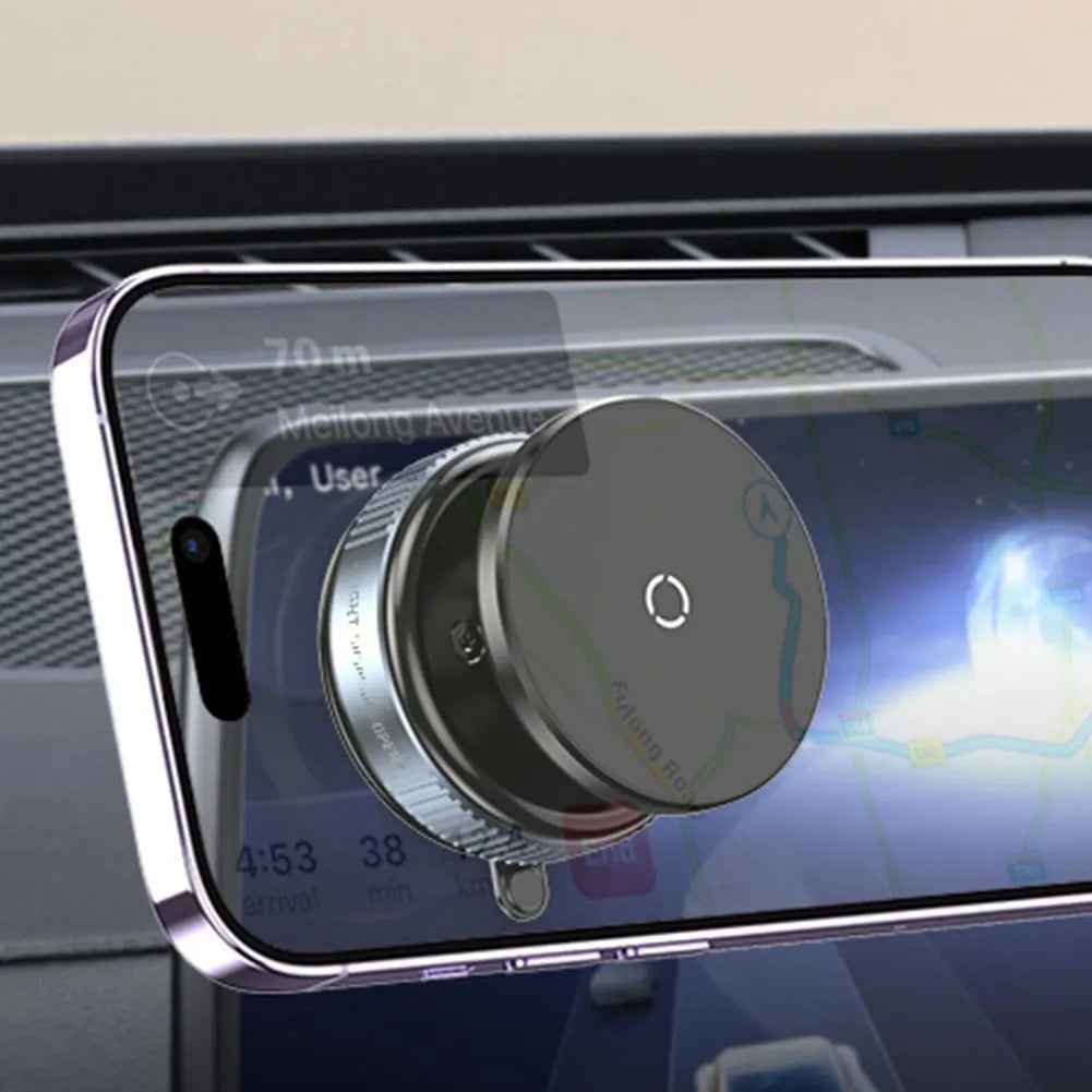 Magnetic Vacuum Adsorption Car Phone Mount 360° Rotatable Vacuum - GoSavvyNow