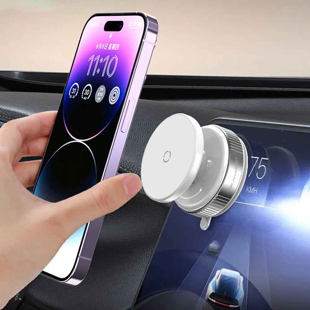 Magnetic Vacuum Adsorption Car Phone Mount 360° Rotatable Vacuum - GoSavvyNow