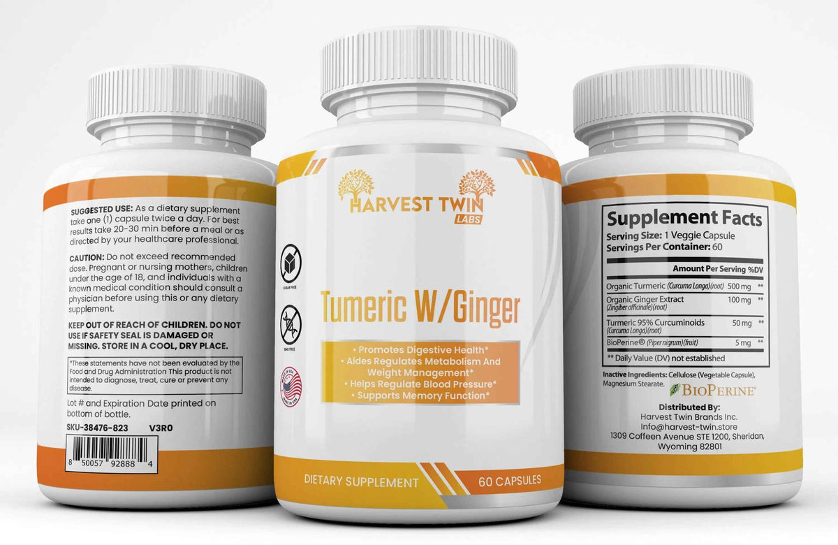 Turmeric w/Ginger - GoSavvyNow