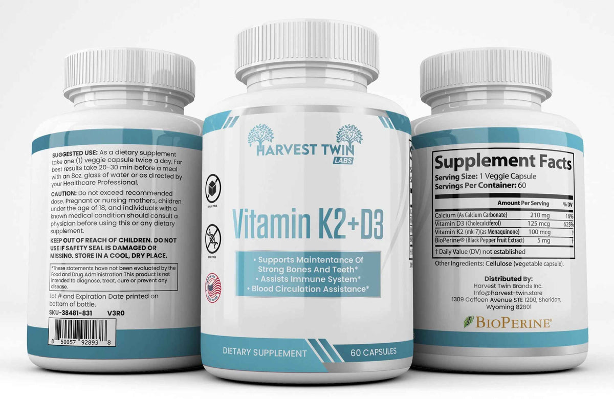 Vitamin K2 D3 - GoSavvyNow
