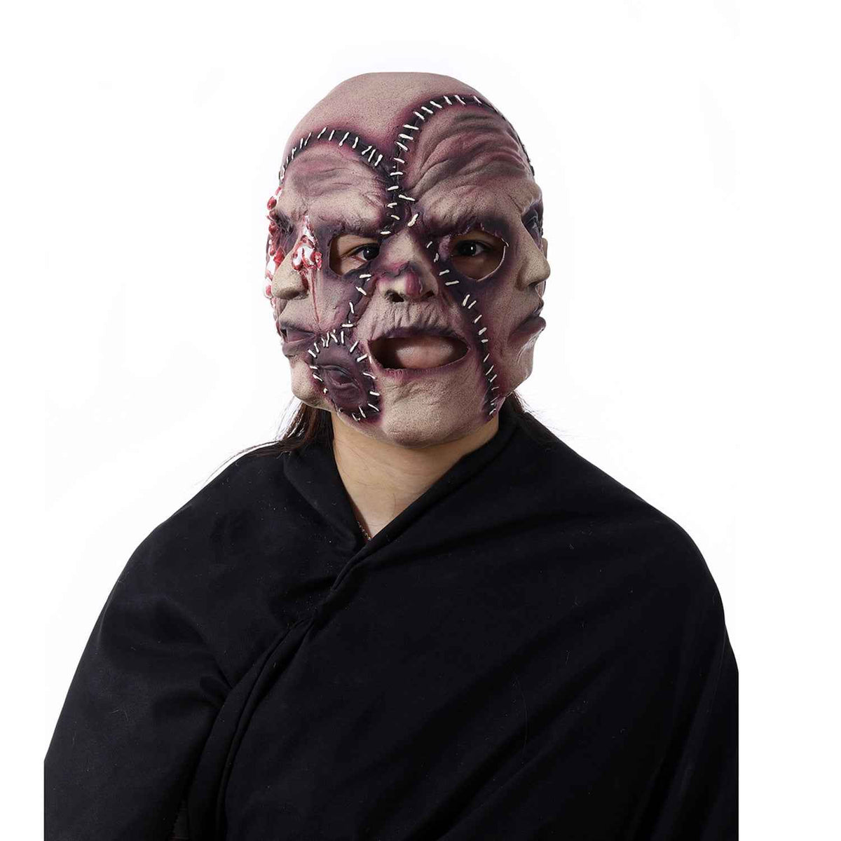 3-Sided Grimace Horror Mask – Latex Cosplay