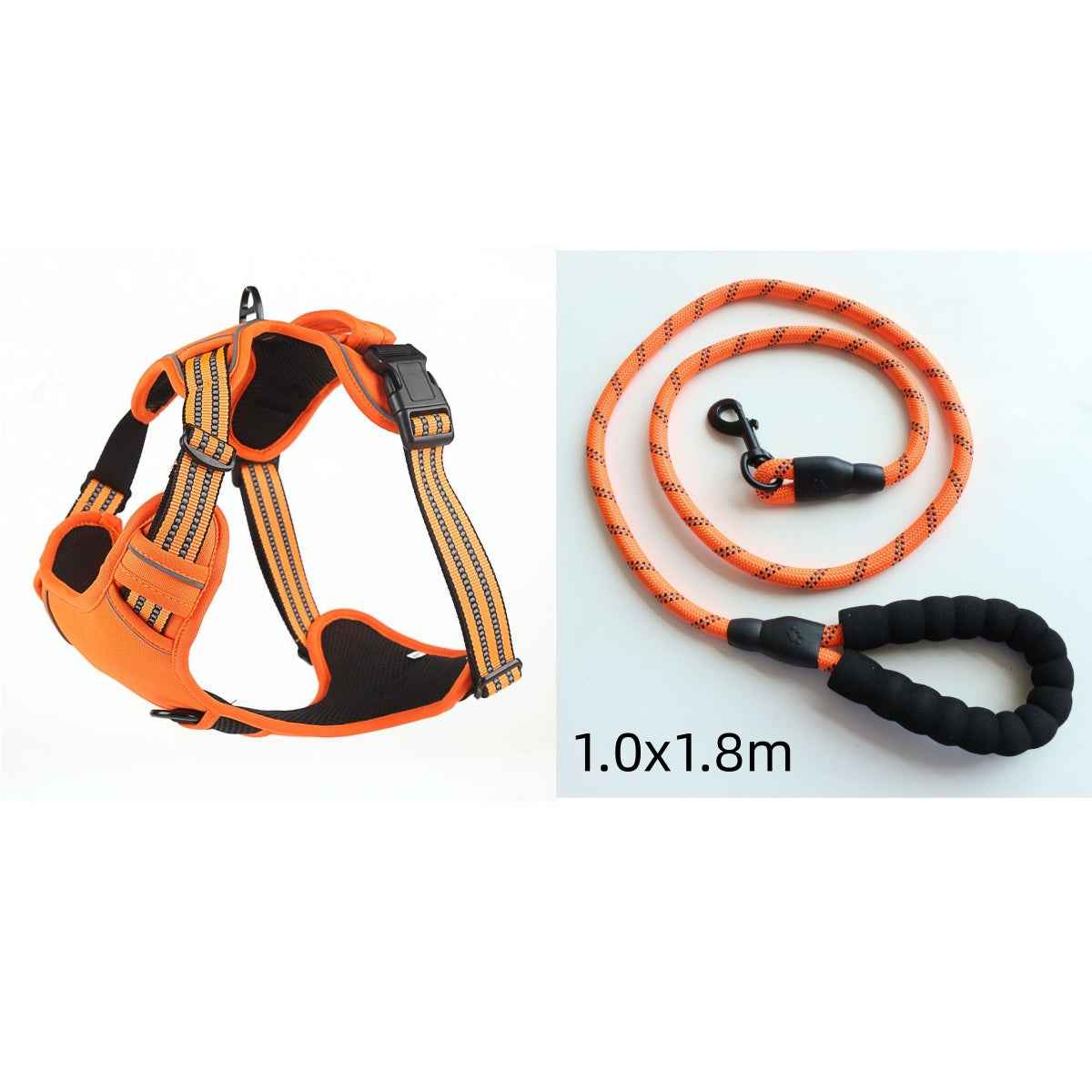 No-Pull Dog Harness – Breathable Reflective Vest