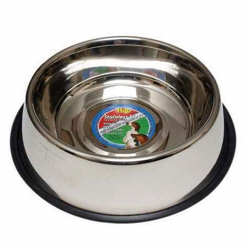 Hilo 57696 96 oz Stainless Steel Non Skid Dog Dish - GoSavvyNow