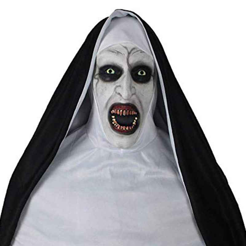 Glowing Horror Latex Head Mask – One Size