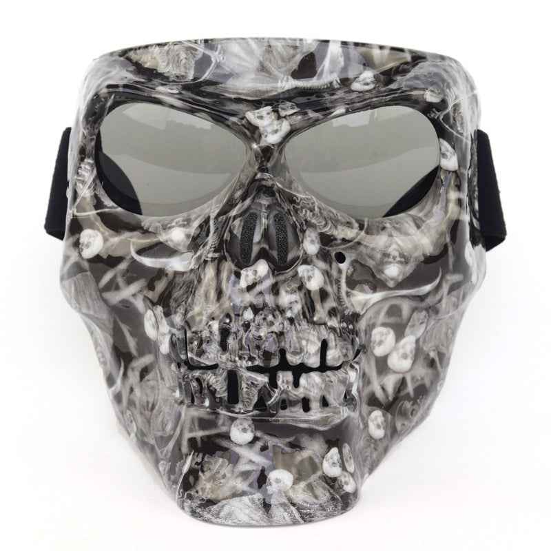 Skull Goggles – Wind & Dust-Resistant Rider Gear