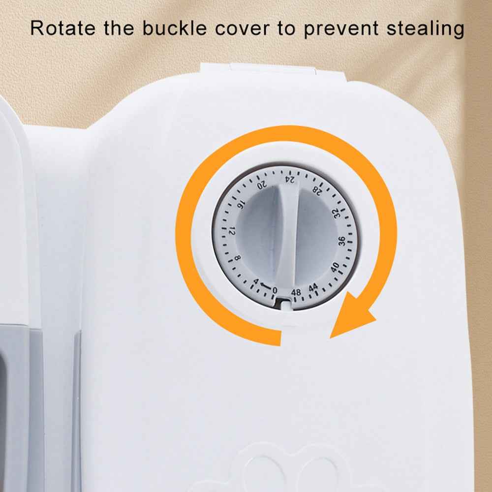 Automatic Pet Feeder & Water Dispenser – Gravity, Stainless