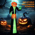 9 ft LED Pumpkin Ghost – Inflatable Yard Decor