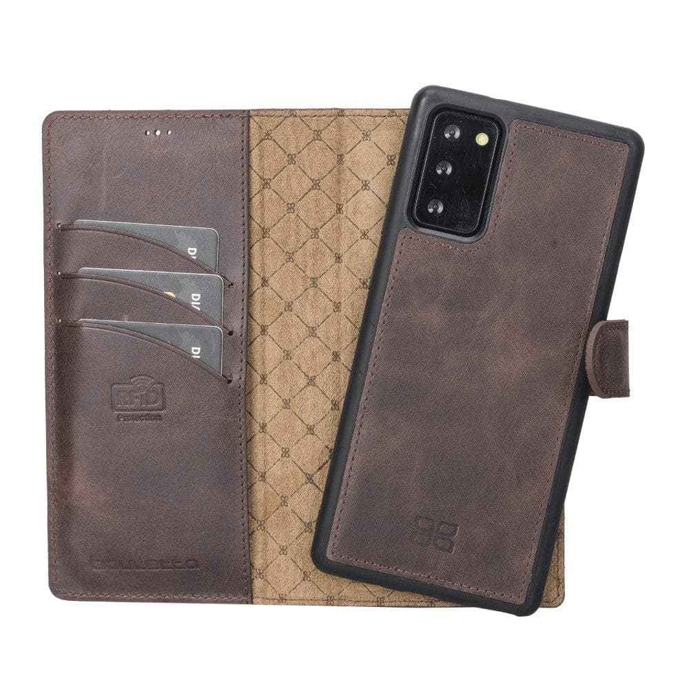 Samsung Galaxy Note 20 Series Detachble Leather Wallet Case - MW - GoSavvyNow