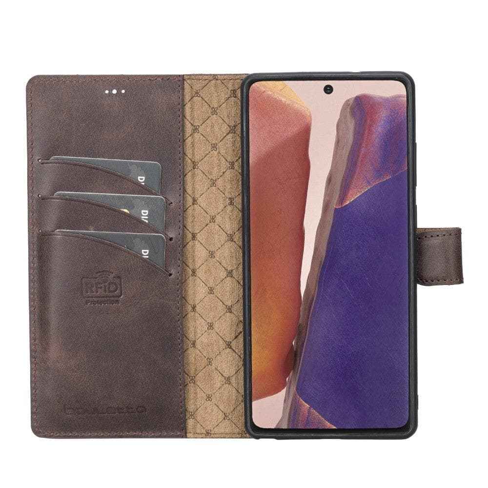 Samsung Galaxy Note 20 Series Detachble Leather Wallet Case - MW - GoSavvyNow