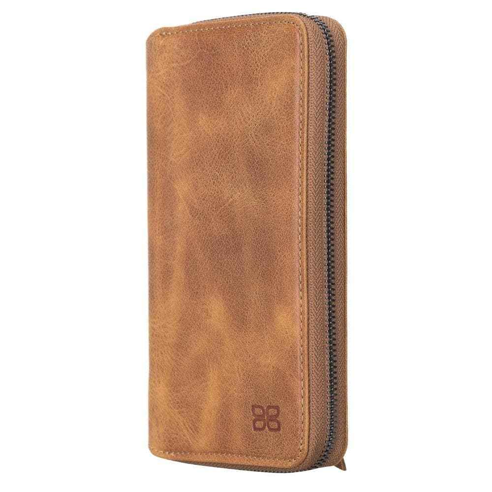 Samsung Galaxy Note 20 Series Leather Pouch Magnetic Wallet Case - GoSavvyNow