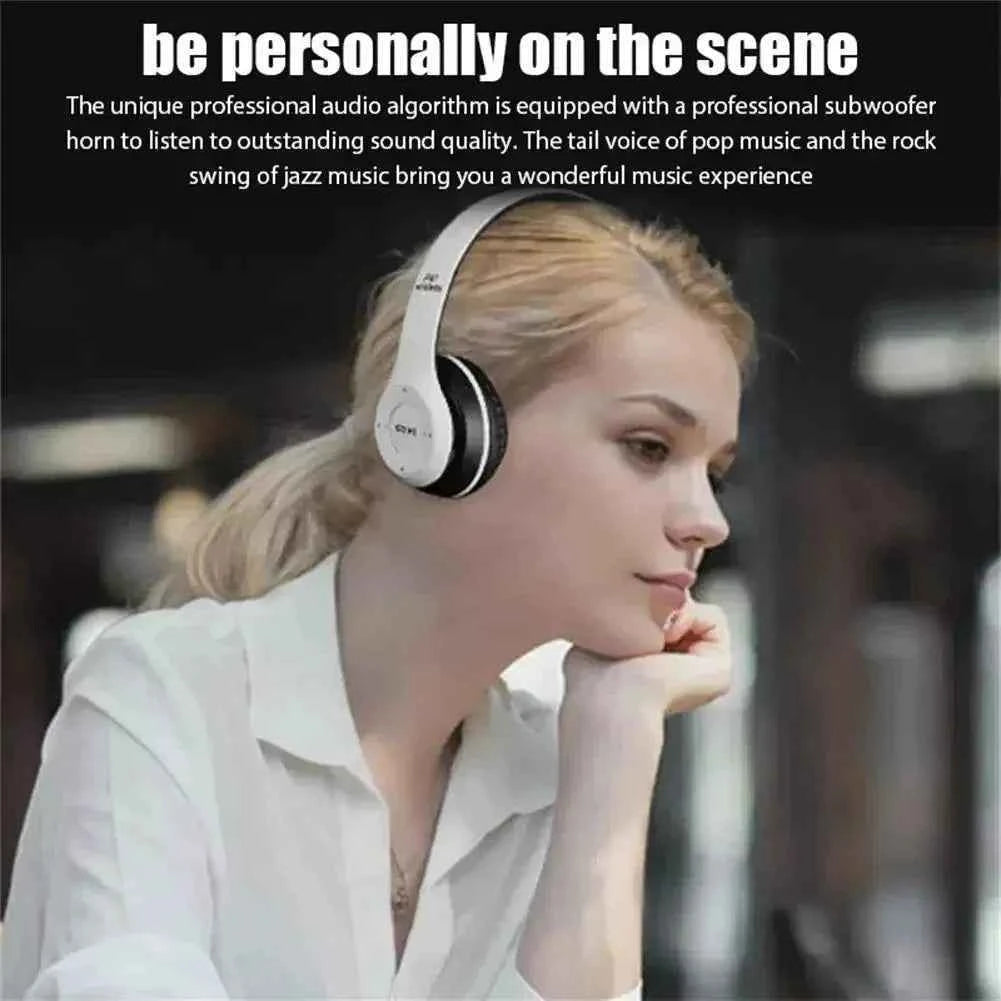 Premium Wireless Bluetooth 5.0 Over-Ear Headphones