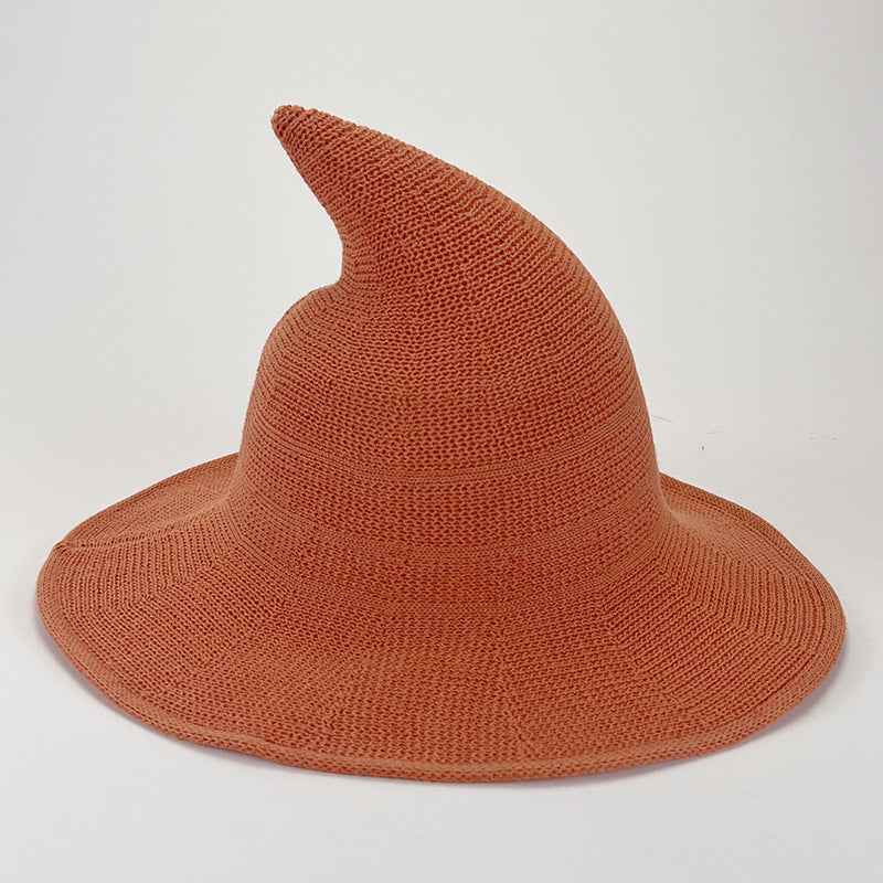 Hand-Painted Wool Witch Hat – Halloween