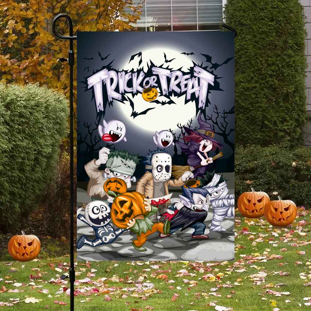 Day of the Dead Garden Flag – Ghost Banner