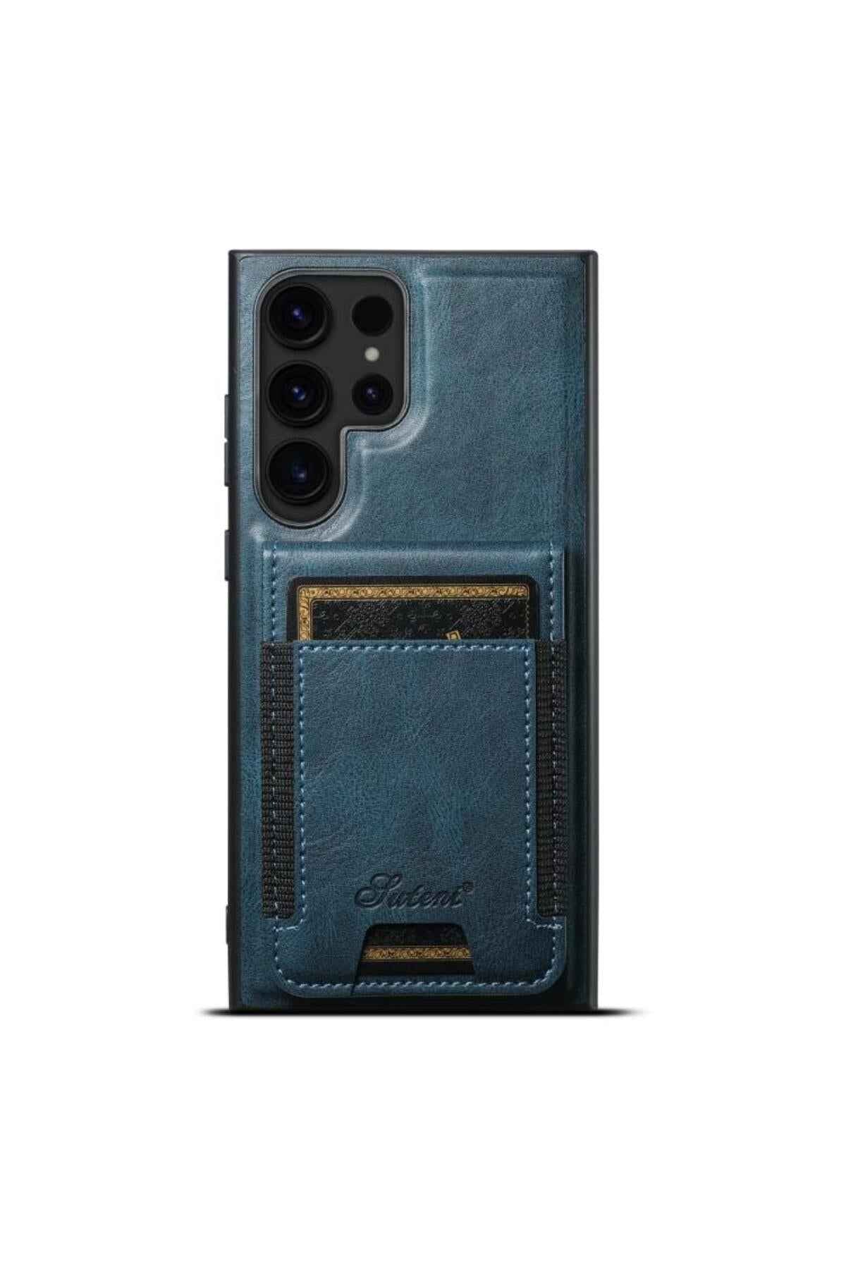 Samsung Galaxy S25 Ultra Case H17 2-in-1 Magnetic Cover Card Holder - GoSavvyNow