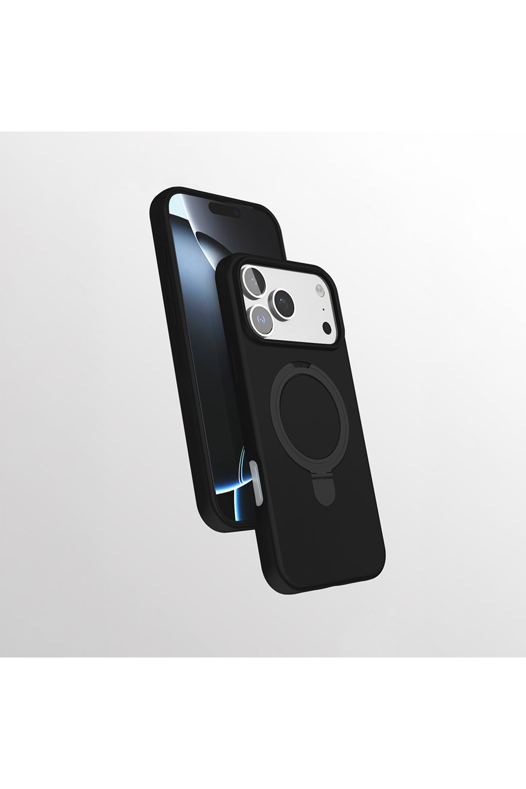 iPhone 17 Pro Max Case Magnetic Charging Ring Stand - Samara Cover - GoSavvyNow