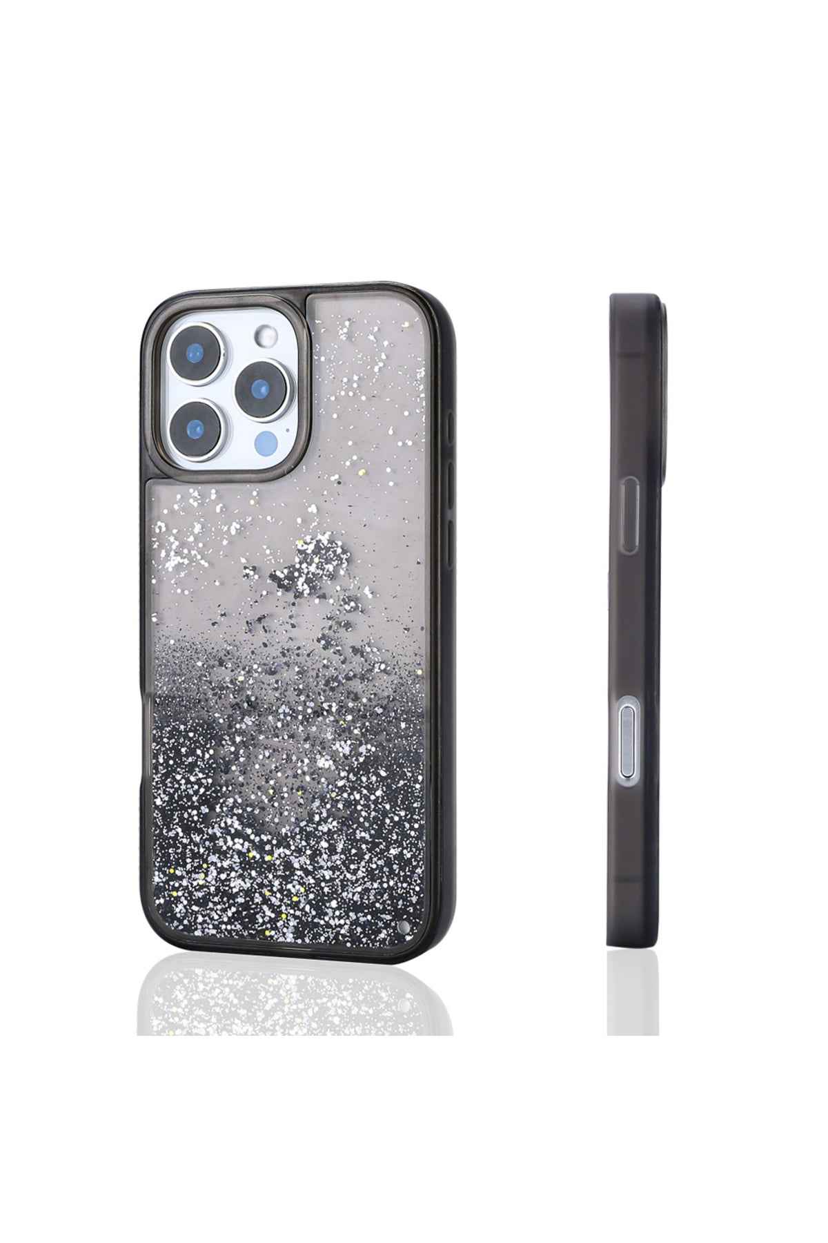 iPhone 16 Pro Max Case Liquid Glitter Keto Glitter Cover - GoSavvyNow