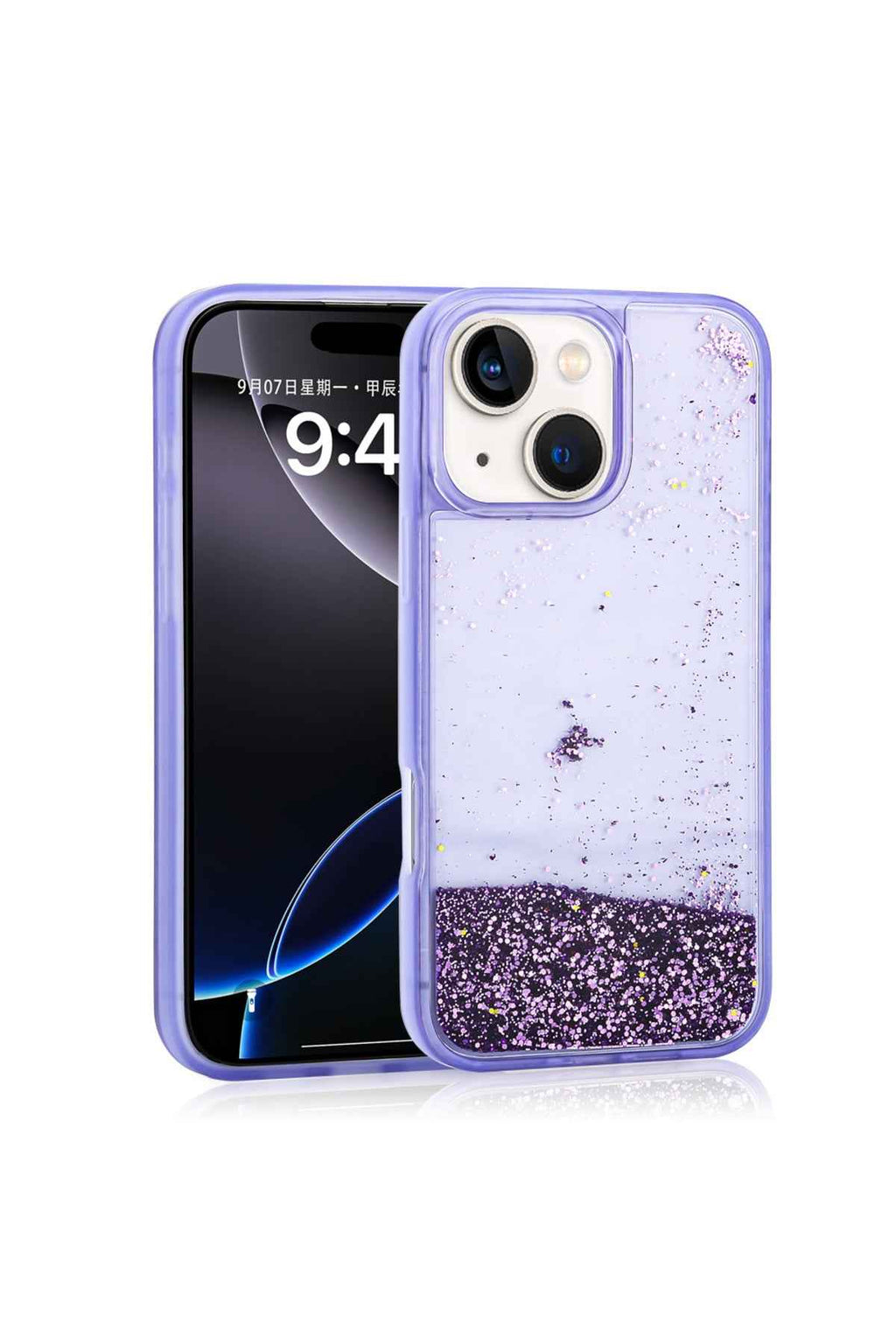 iPhone 13 Case Liquid Glitter Keto Glitter Cover - GoSavvyNow