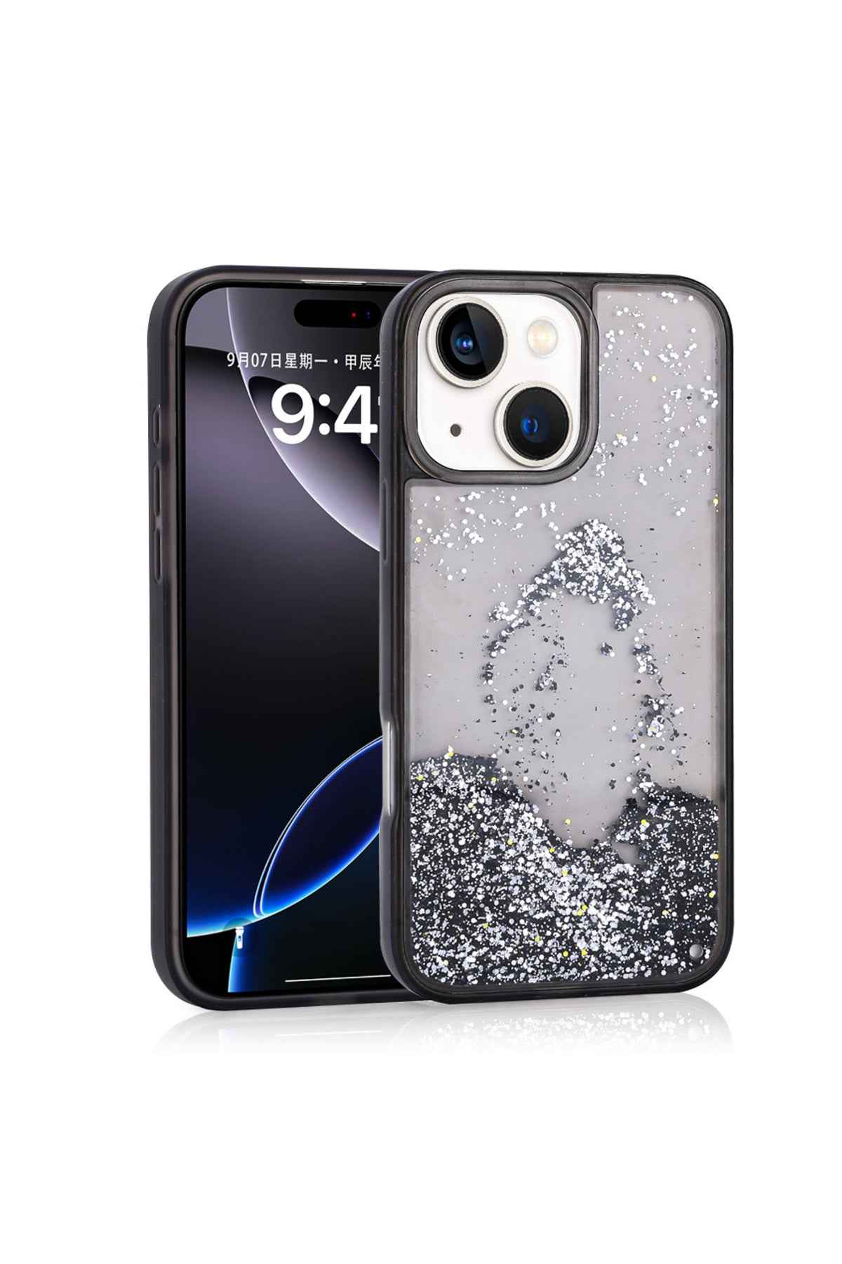 iPhone 13 Case Liquid Glitter Keto Glitter Cover - GoSavvyNow