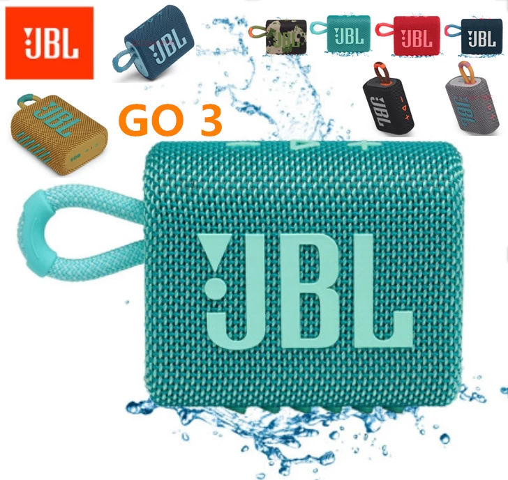 JBL GO 3 Waterproof Wireless Sport Bluetooth Stereo Speaker - GoSavvyNow