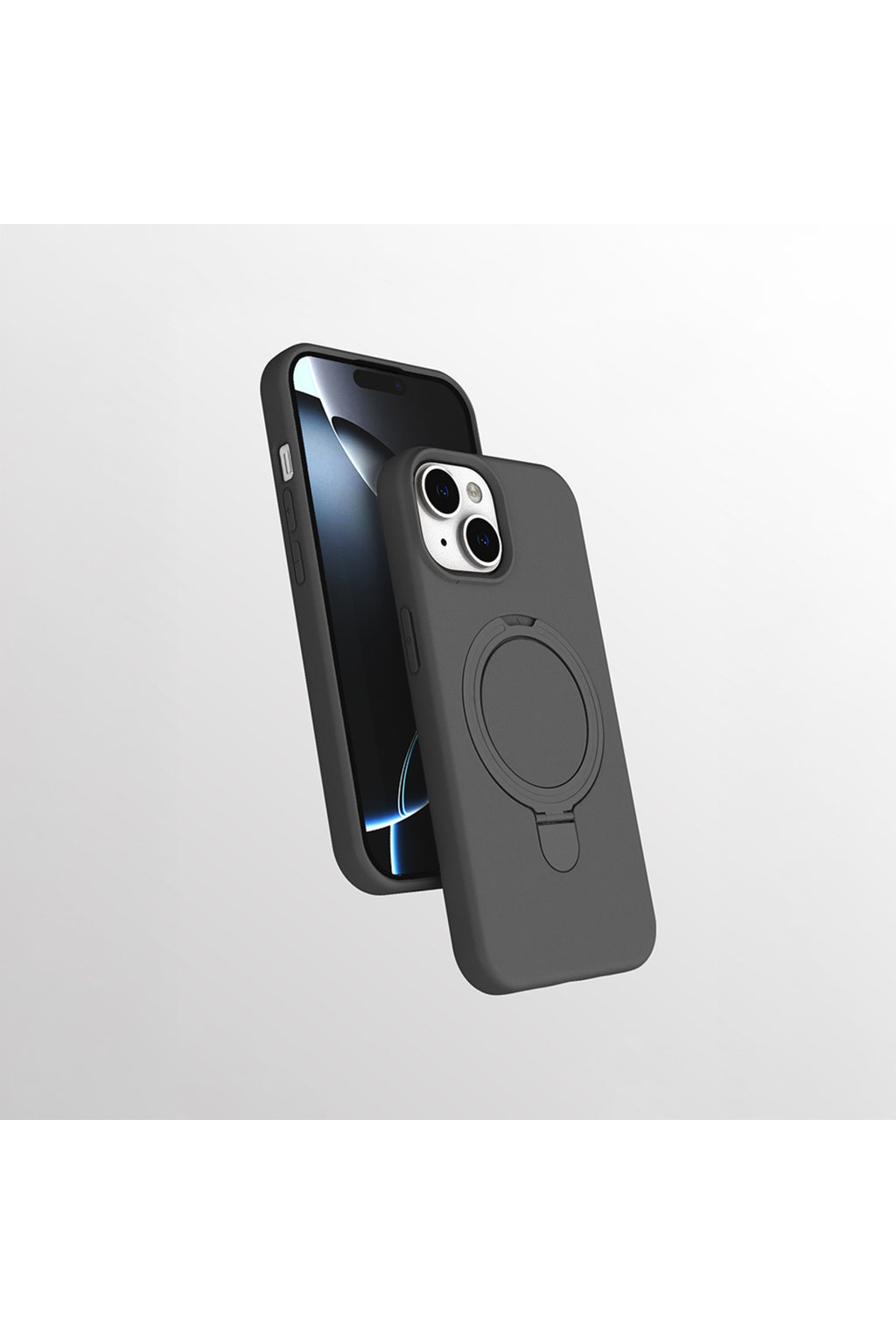 iPhone 13 Case with Magnetic Charging and Ring Stand - Samara Cover - GoSavvyNow